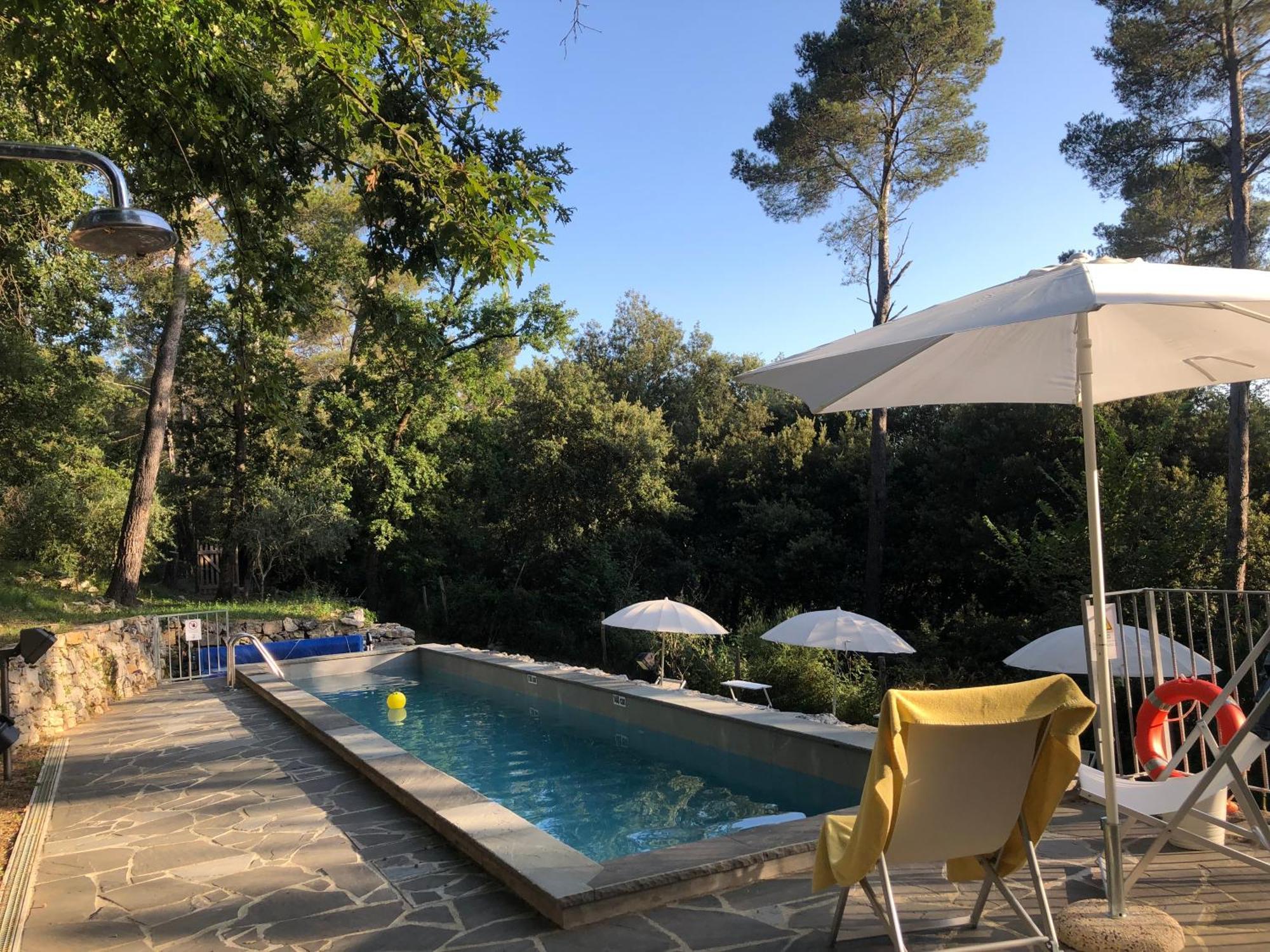 Вилла Casa Nel Bosco Sul Golfo Dei Poeti - Cipressi Монте-Марчелло Экстерьер фото